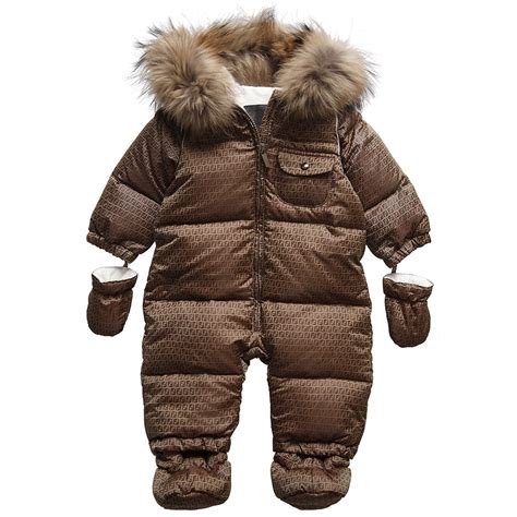 cheap fendi baby clothes|fendi baby snowsuit.